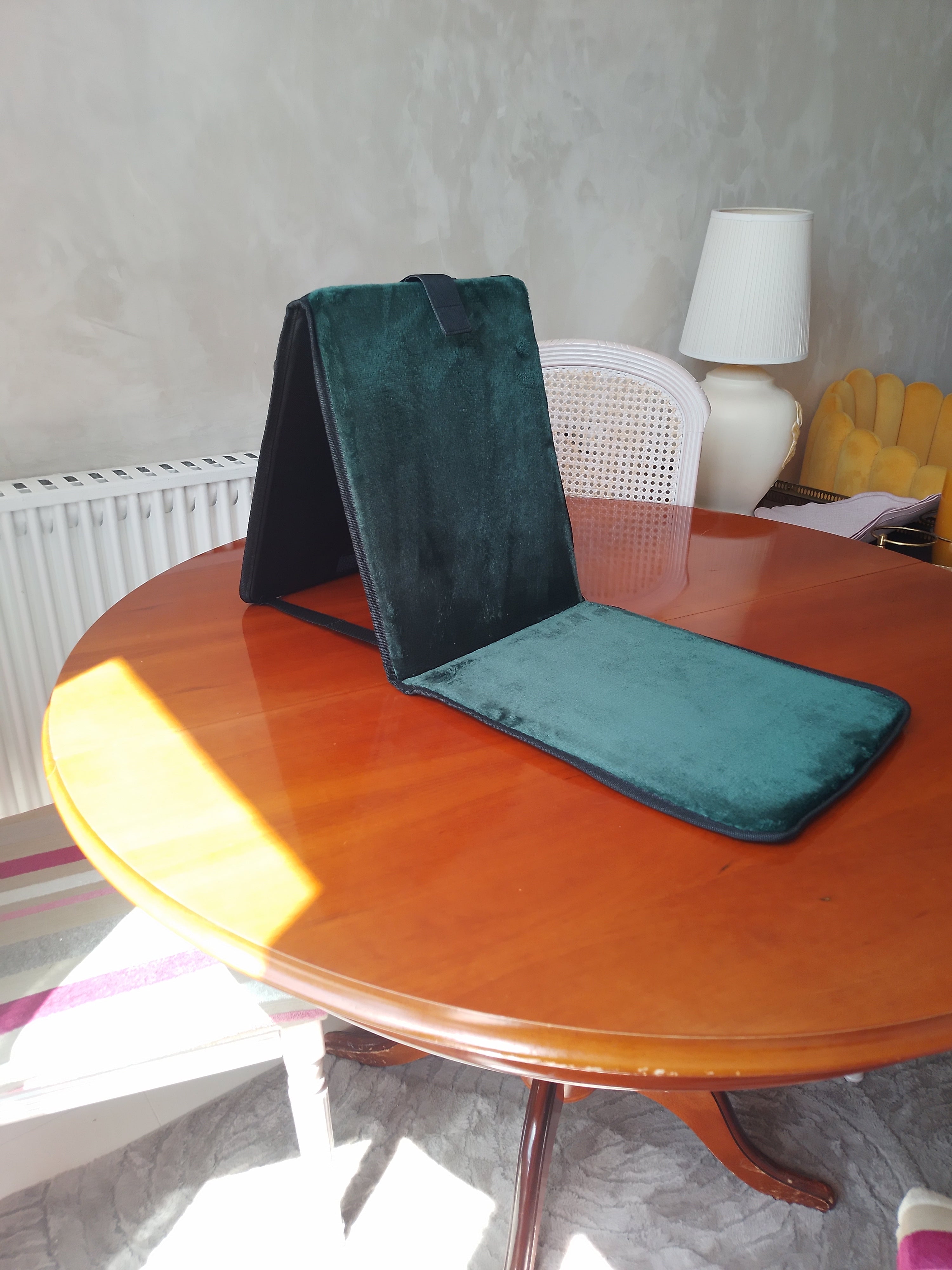 Tapis pliable avec Dossier - Vert